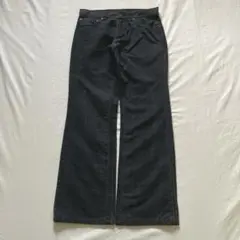 00s NICOLE herringbone stripe flarejeans