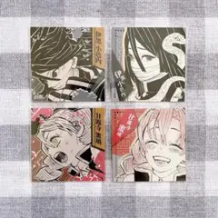 鬼滅の刃　伊黒小芭内　甘露寺蜜璃　スクエアステッカーコレクション