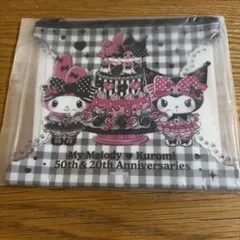 サンリオ　My Melody & Kuromi フラットポーチ