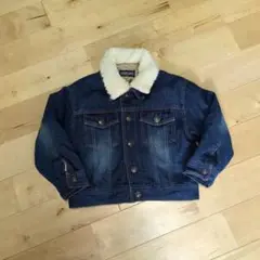 WILD LAND ボア襟 デニムジャケット