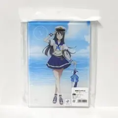 DMMスクラッチ　青春ブタ野郎　B賞　桜島麻衣　アクリルボード　青ブタ