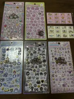 和柄 たまごっちちょこぶろっくしーる ジュエルプチドロップシール