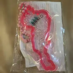 琵琶湖キーホルダー メタセコイア　ピンク色（ボールチェーンピンク）