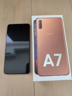【新品未使用】Galaxy A7 本体 ゴールド New SEALED SAMSUNG GALAXY A7 (Single SIM) 2018 64GB UNLOCKED