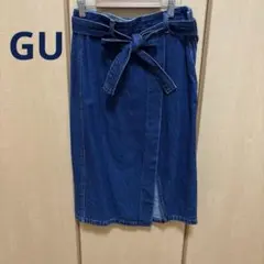 GU デニムスカート　Lサイズのサムネイル