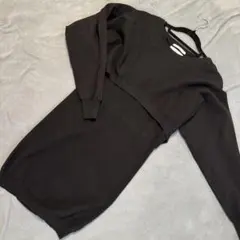 【未使用品】SLY 2wayニットワンピース ブラック