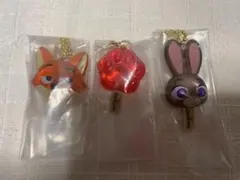 ズートピア2 アイスキャンディチャーム　3点