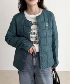 「別注」TAION インナーダウンfredy emue グリーン