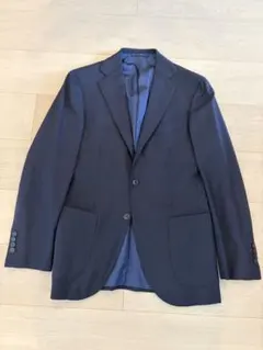 BEAMS F ネイビー テーラードジャケット