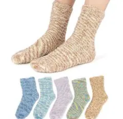 新品　靴下 レディース 冬 ルームソックス 防寒 暖かい 厚手 21-23cm
