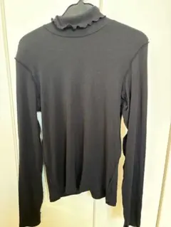 GU ブラック 長袖タートルネック M