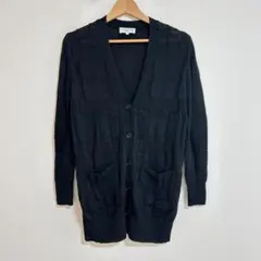 MACKINTOSH LONDON ロングカーディガン ブラック 38のサムネイル