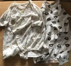 50〜60サイズ　ベビーロンパース2枚セット