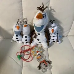 アナ雪　オラフ 小物　5点セット　まとめ売り