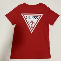 GUESS ゲス Tシャツ キッズ 子ども140 赤RED