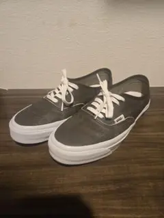 VANS PREMIUM オーセンティック エイジドレザー ブラウン 27cm