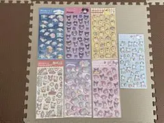ぷくっとシール　サンリオ　7枚セット