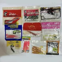 バス釣り ソフトルアー ワーム まとめ売り - メルカリ