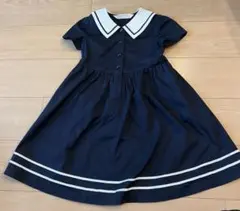 Chopin deux セーラー襟ワンピース 120