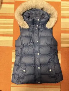 トミー　ダウンベスト　ネイビー　Mサイズ