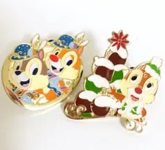 ディズニー　チップ＆デール　ピンバッチ