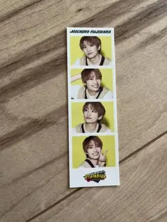 【新品未使用品】ポップモール ツアー2023 フォトカード　藤原丈一郎