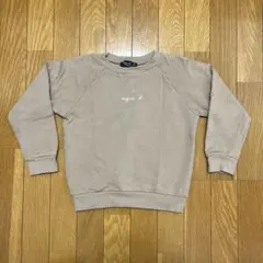 アニエスベー　ロゴトレーナー