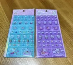 【正規品】ハローキティ　タイルシール　2点セット　シール交換