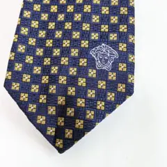 【美品】VERSACE ネクタイ ヴェルサーチ ジャガード メデューサ