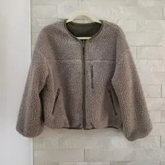 カーキ ブルゾン