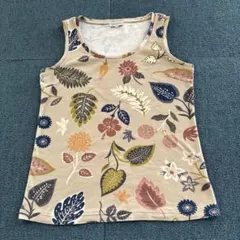 SPORTIFF 花柄 タンクトップ Sのサムネイル