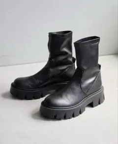 FABIO RUSCONI ファビオルスコーニ トラックソールストレッチブーツ