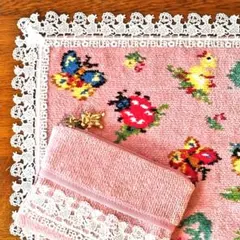 近沢レース/フェイラー ハンカチ & ティッシュポーチ 『ハイジ』FEILER