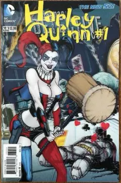 Harley Quinn 3D motion表紙 Batman アメコミリーフ