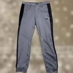 プーマ　グレー　ジョガーパンツ