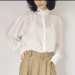 todayful Standcollar Organdy Blouseのサムネイル