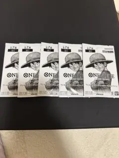 ワンピースカードゲーム 3周年記念　トレジャーキャンペーン　未開封5パック