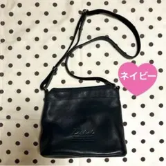 Dakota☆本革　ショルダー　ネイビー