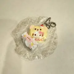 スクイーズミニサイズ　くま 着ぐるみ スクイーズ キーホルダー