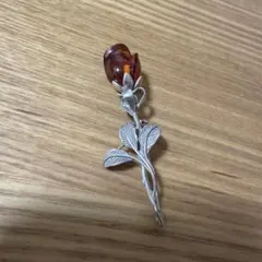本鼈甲ブローチ 薔薇 バラ - メルカリ