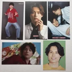 松村北斗 SixTONES Myojo ポポロ 厚紙 カード 雑誌 切り抜き