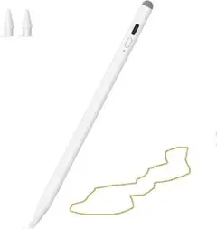 タッチペン 超高感度 極細 自動スリップアップルペンシル 滑らかな描き心地