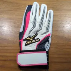 Mizuno　バッティング用手袋 ホワイト　右手　Mサイズ