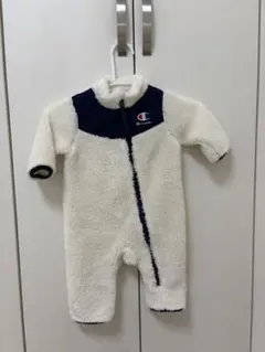 【Champion】80size もこもこ　ロンパース カバーオール