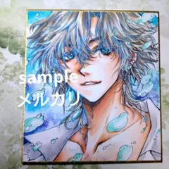 手描きイラスト　オリジナル　原画　アナログイラスト