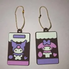 キャラパキ サンリオ キーホルダー マイメロディ クロミ