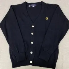 N843＊ フレッドペリー メンズ カーディガン Lサイズ ブラック