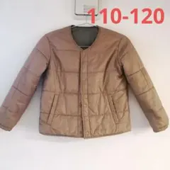 無印良品　中綿リバーシブルジャケット　130