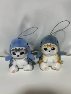 サメにゃんぬいぐるみ2個セット
