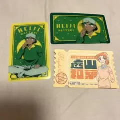 名探偵コナン　服部平次　遠山和葉　ステッカー